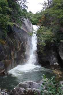 Waterfall at Shosenkyo