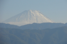 Mt. Fuji, first snow of 2014